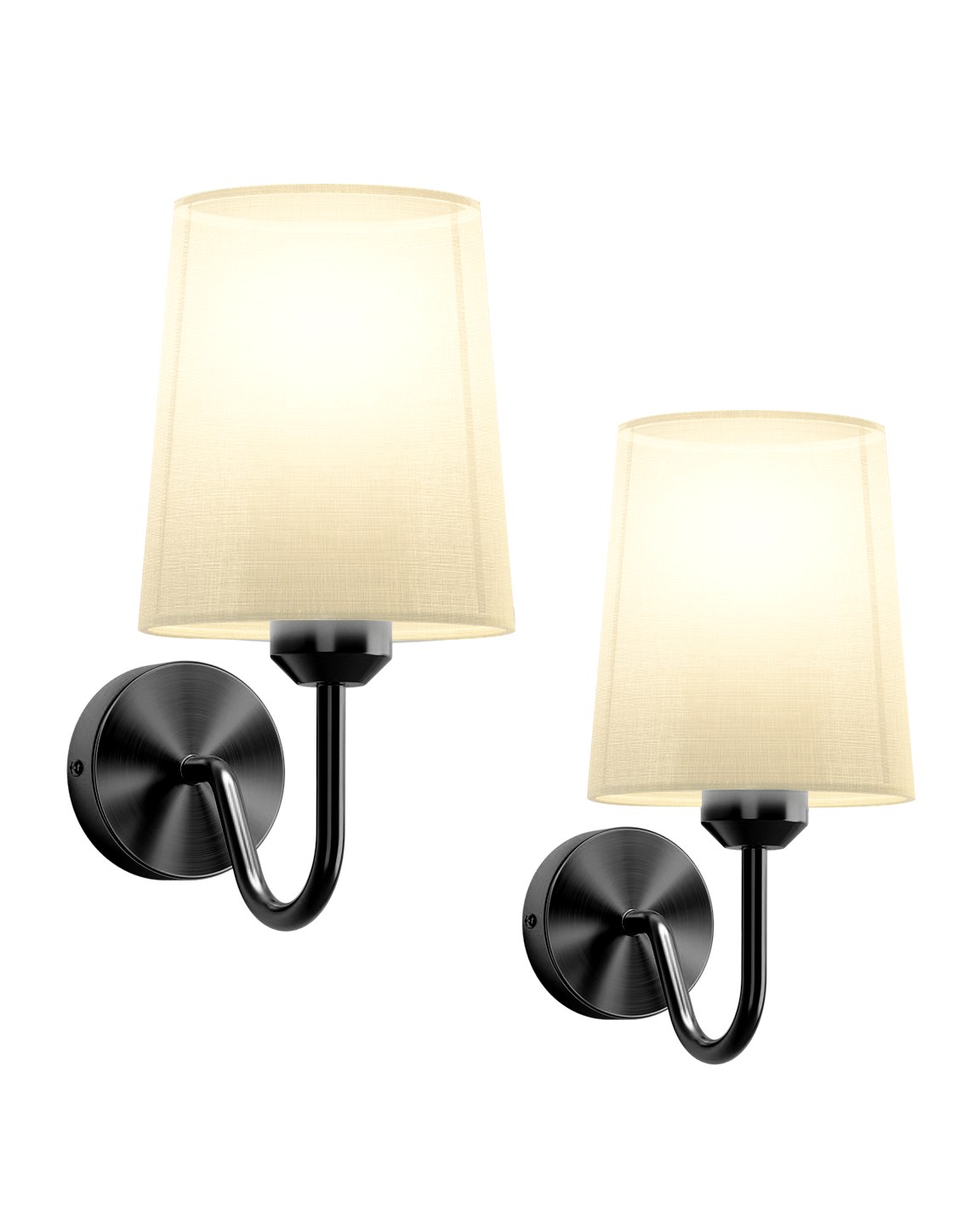 Wall Sconce in Matte Black
