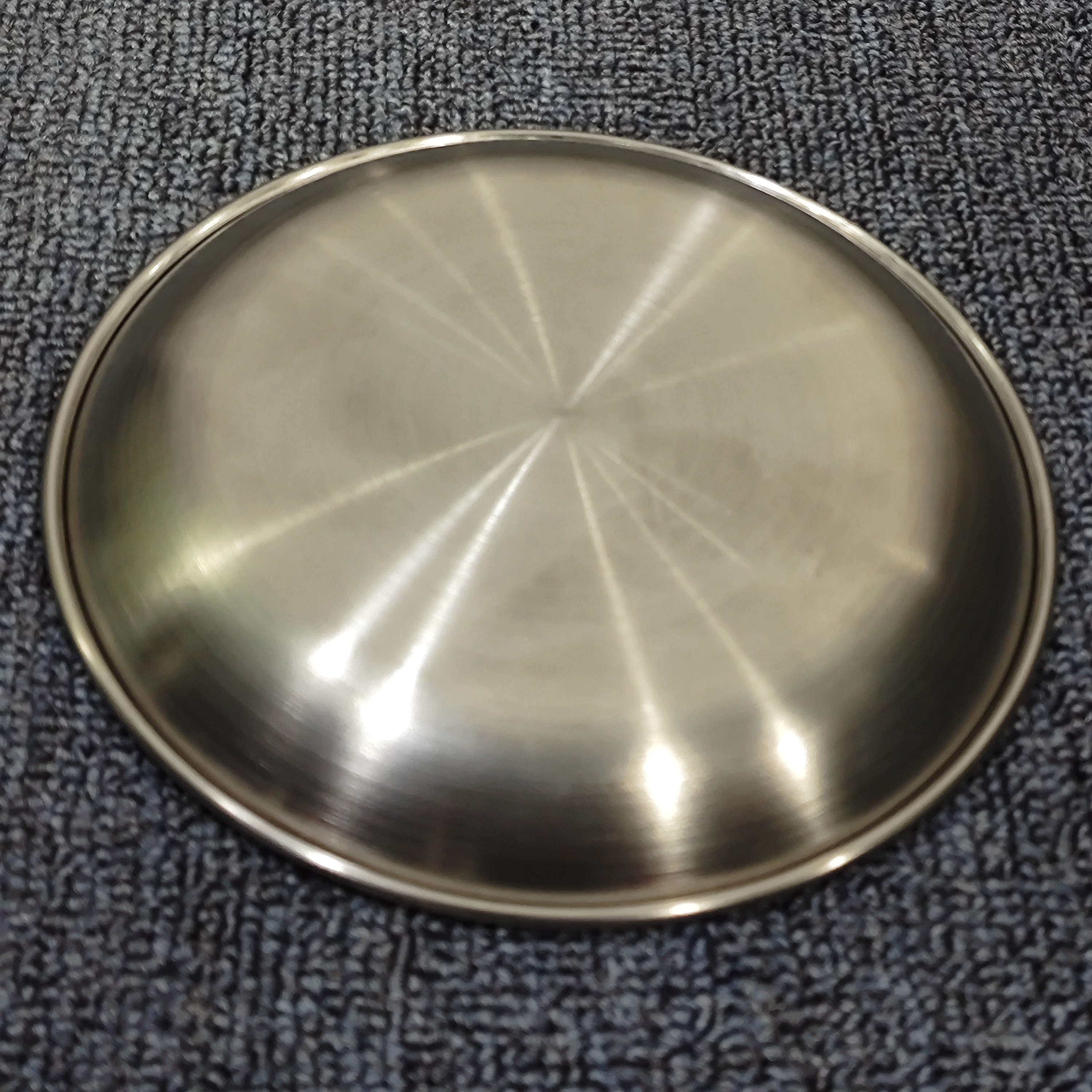 Stainless Steel 304 Plate, Shallow Round Plate, Food Grade BBQ Hot Pot Grill Restaurant Dishes Spit Bone Plate - 图片 5